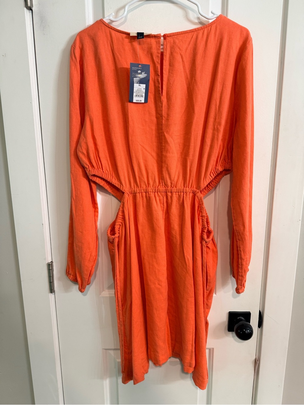 Universal Thread Coral Cutout Dress XL - Picture 4 of 10